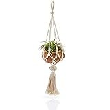 SERRV Mini Macrame Plant Hanger Indoor Outdoor Decorative Hanging Planter Flower Pot Holder | Amazon (US)