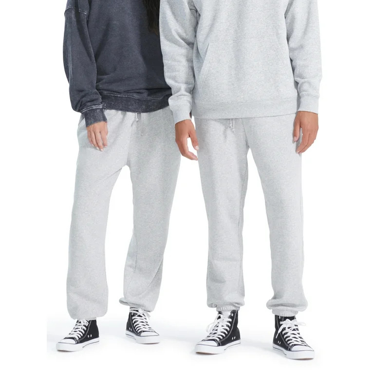 No Boundaries All Gender Jogger Fleece Pants, Men's Sizes XS - 3XL | Walmart (US)