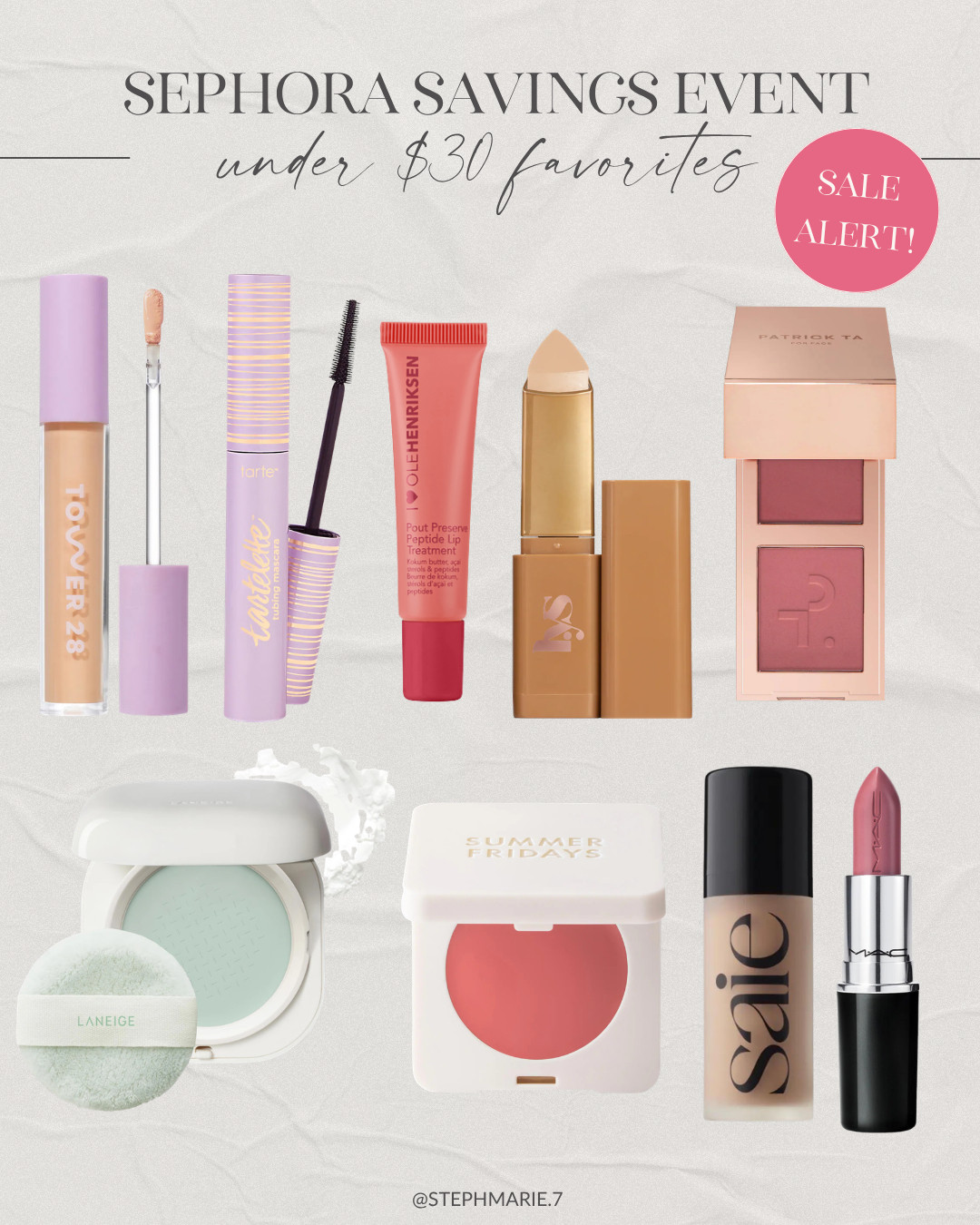 The Sephora Savings Event is HERE!! 💫 Use code SPRINGSALE to get up to 20% off these under $30 products when you’re logged into your Sephora account! 

 #LTKSeasonal #LTKSaleAlert #LTKBeauty