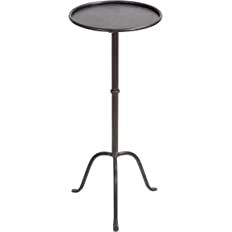 Creative Co-Op Metal Martini Accent Table, Grey | Amazon (US)