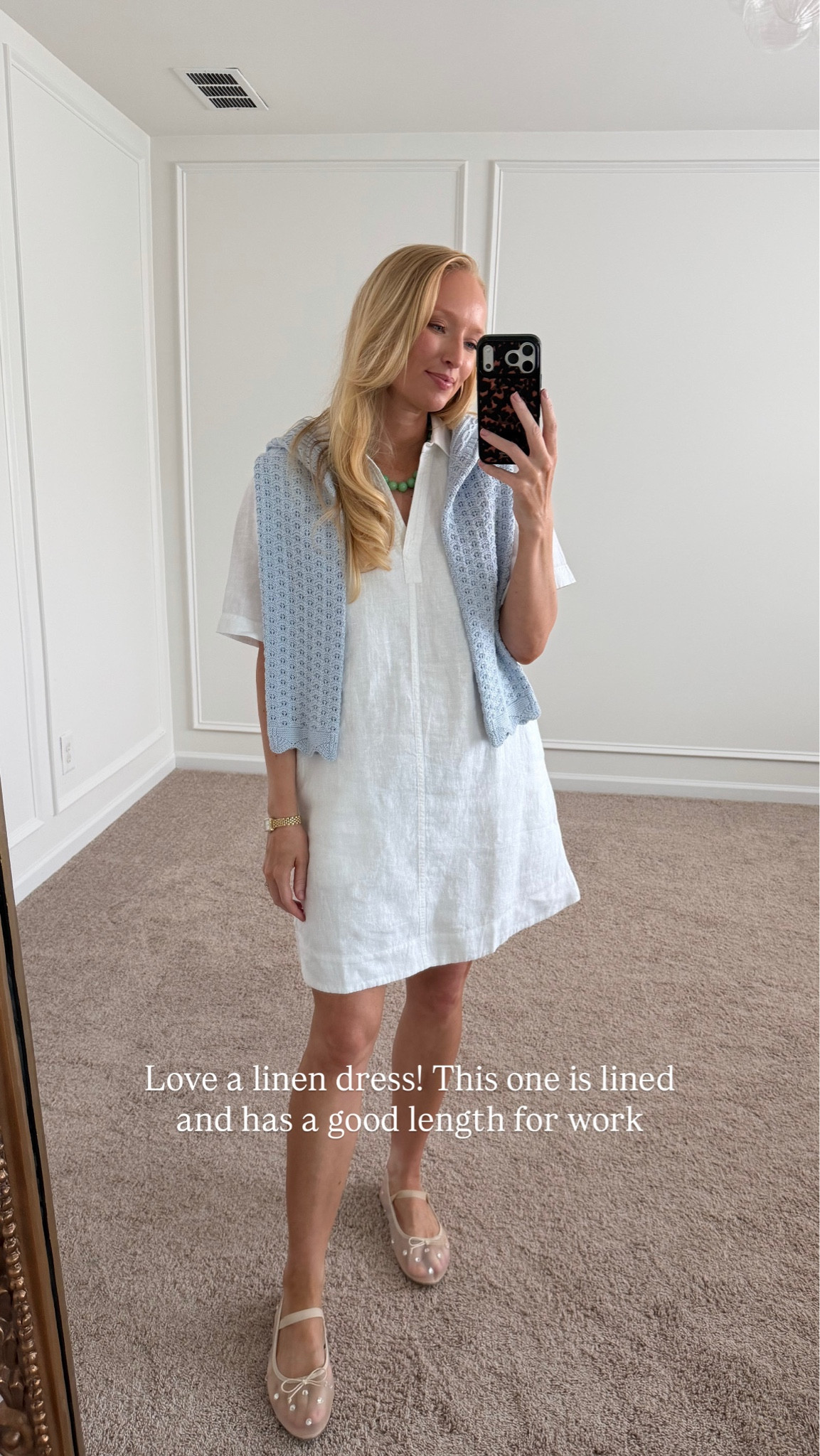 Quince linen dress (small) perfect everyday summer dress and the length is great for work! 

Summer work outfit // work wear // quince outfit

#LTKSeasonal