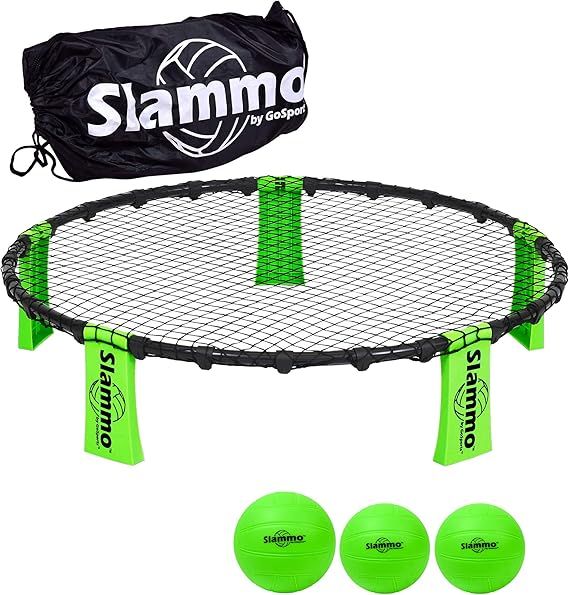 GoSports Slammo Game Set (Includes 3 Balls, Carrying Case and Rules) - Outdoor Lawn, Beach & Tail... | Amazon (US)