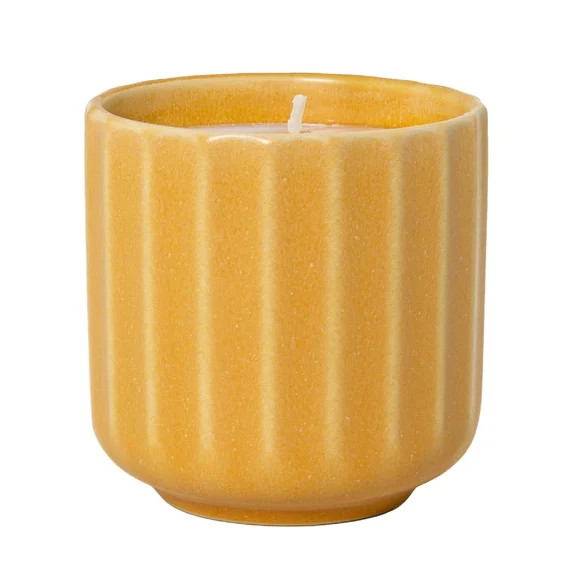 Better Homes & Gardens Sunshine Daisy Fluted Jar Candle, 1-Wick, 8 oz | Walmart (US)
