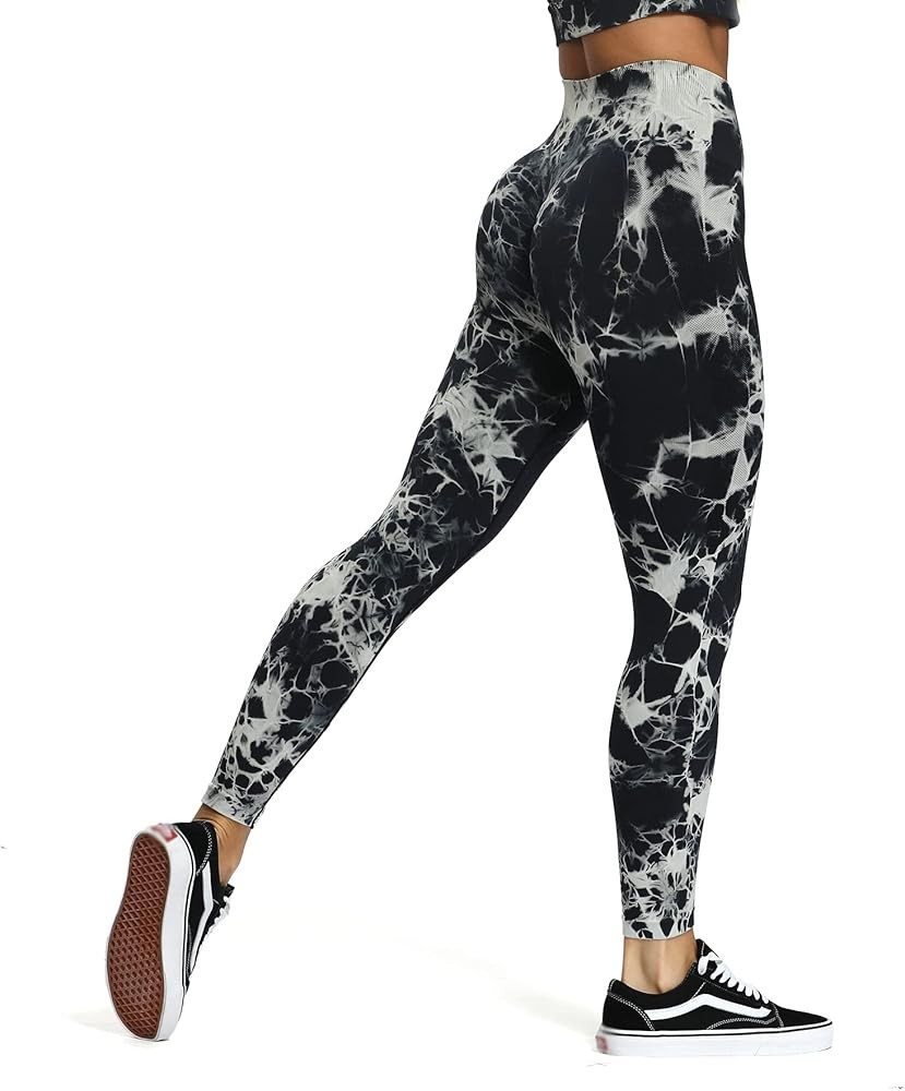 Aoxjox Seamless Scrunch Legging for Women Asset Tummy Control Workout Gym Fitness Sport Active Yo... | Amazon (US)