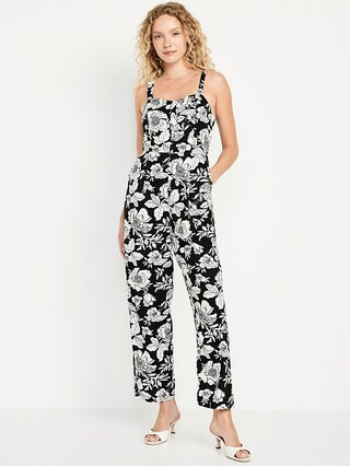Fit & Flare Cami Jumpsuit | Old Navy (US)