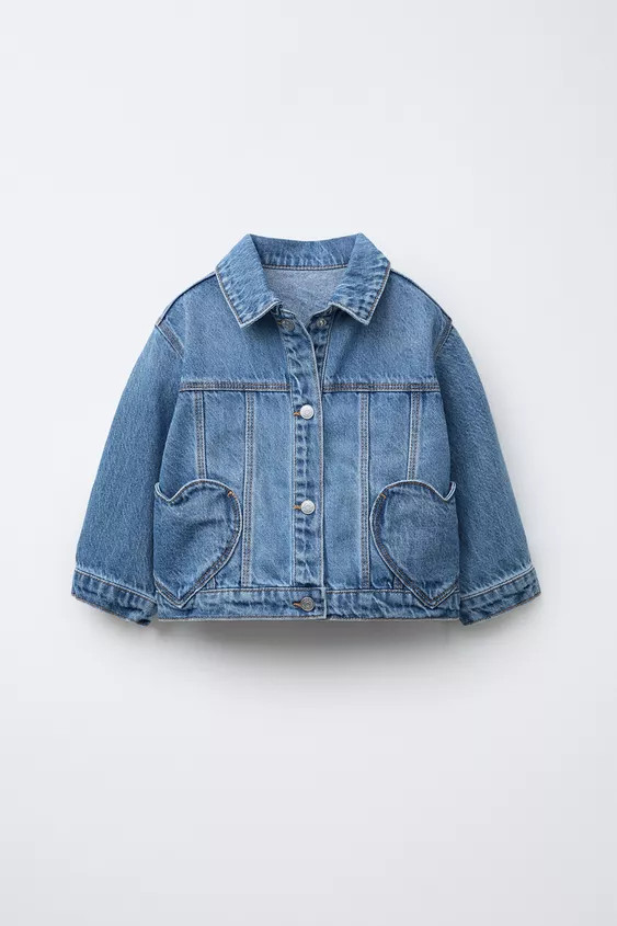 HEART DENIM JACKET | Zara US