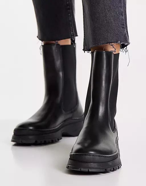 Ted Baker Lilanna pull on boot in black | ASOS | ASOS (Global)