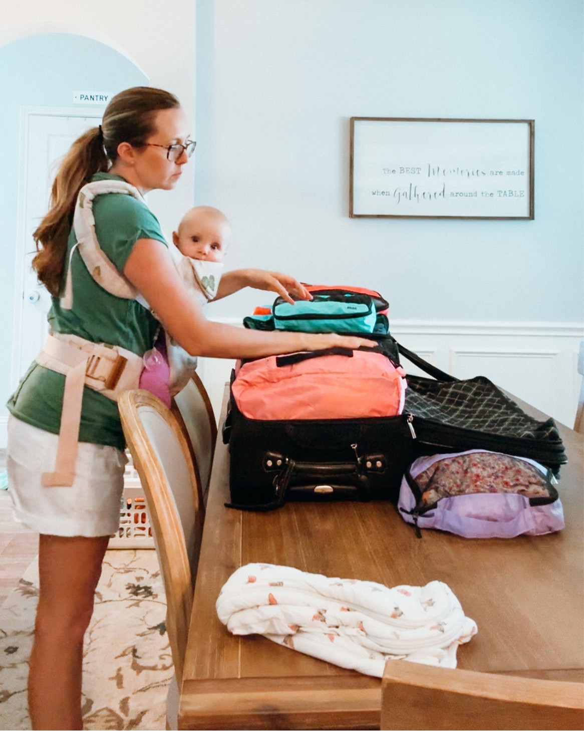 All the things!  Outfit, carrier, packing cubes!

#LTKFamily #LTKTravel #LTKKids