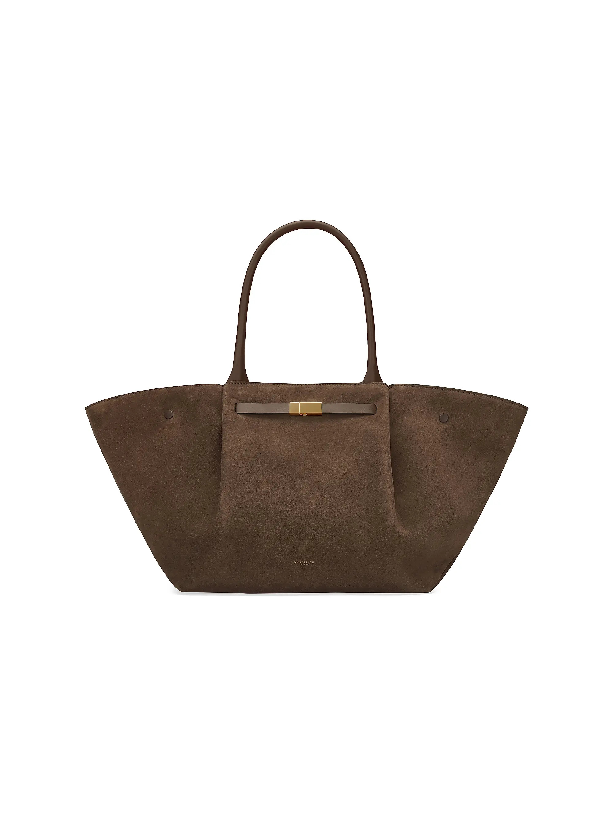 DeMellier Midi New York Suede Tote Bag | Saks Fifth Avenue | Saks Fifth Avenue