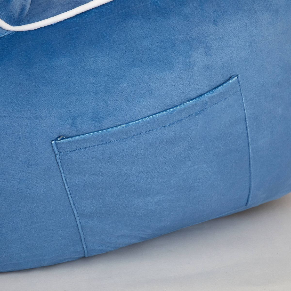 Stitch Kids' Compressed Foam Plush Chair Blue | Target