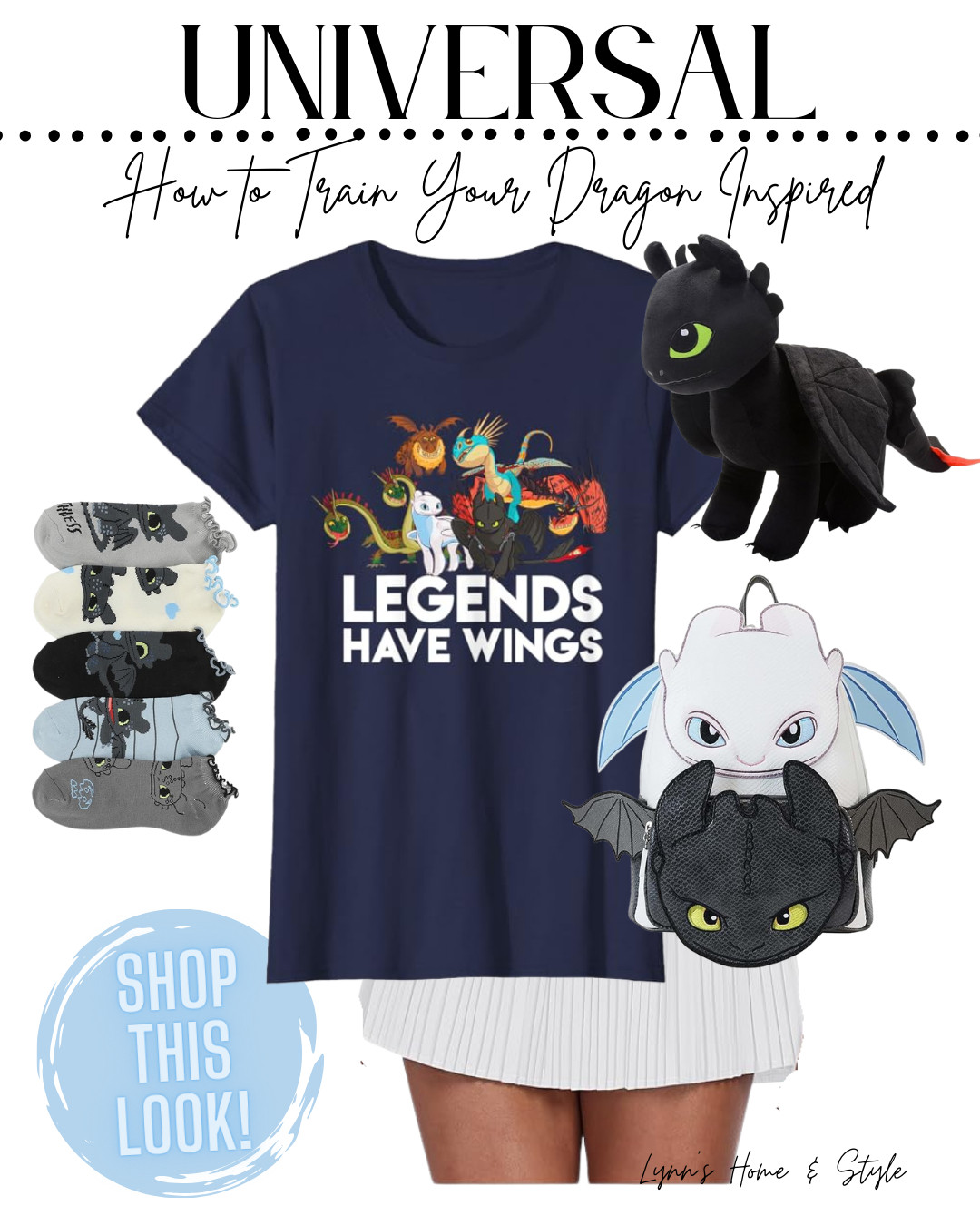 Soaring through style like a dragon! 🐉 Unleash your inner Viking queen with this How to Train Your Dragon-inspired outfit. Perfectly paired with a matching Loungefly, this ensemble will have you ready to conquer any adventure.

#toothless #howtotrainyourdragon #universalstudios #epicuniverse #womensvacationoutfit 

 #LTKStyleTip #LTKTravel
