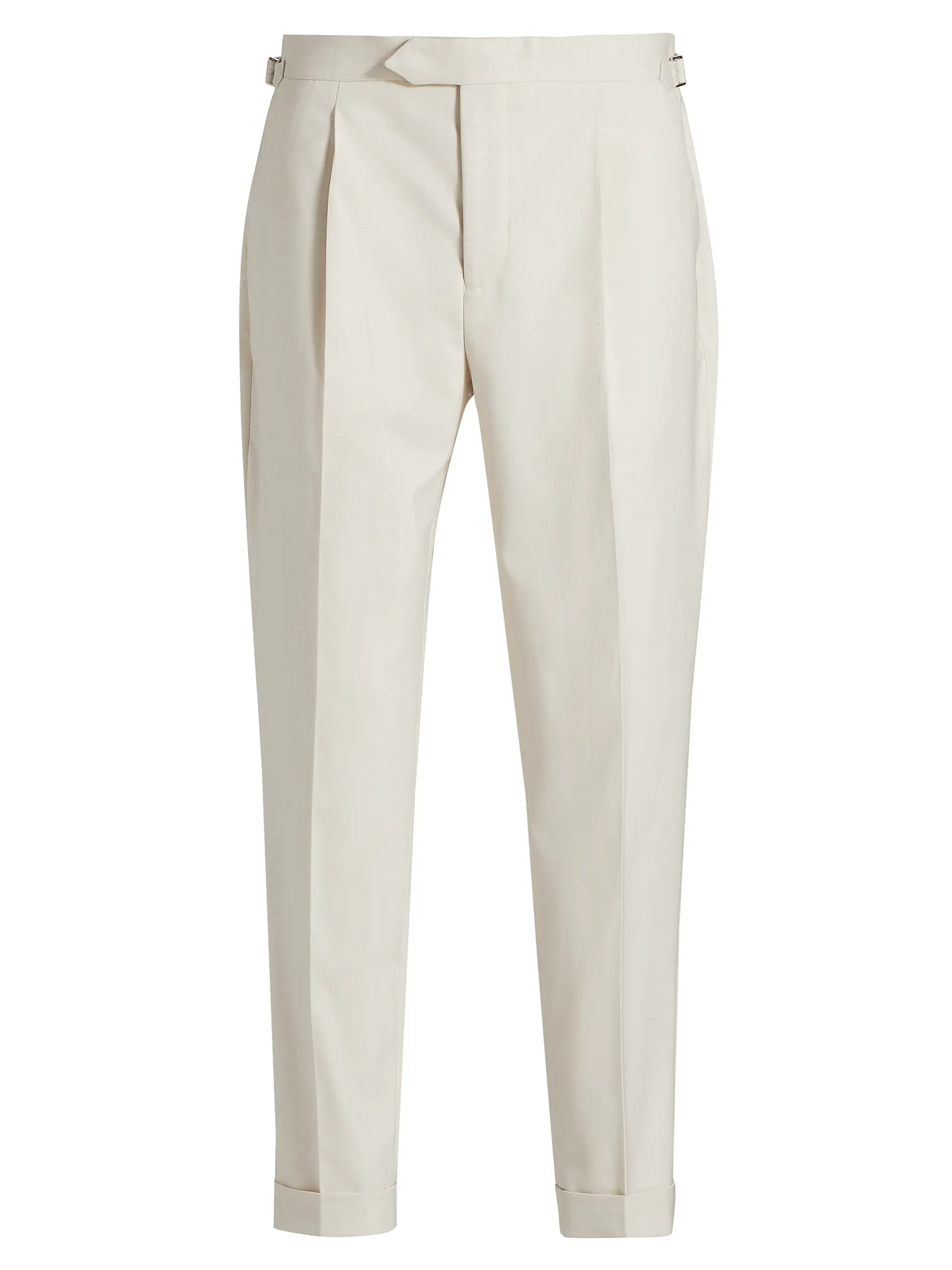 Side-Adjuster Tapered Trousers | Saks Fifth Avenue