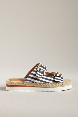 See By Chloe Glyn Dual-Buckle Espadrille Sandals | Anthropologie (US)
