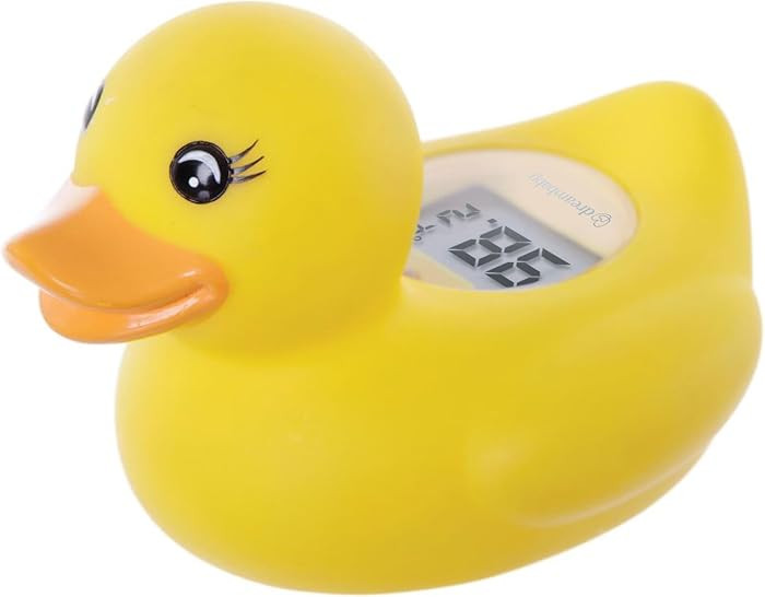 Dreambaby Duck Baby Bath Thermometer - Instant Read Digital Thermometer for Water and Room Temperature - Floating Baby Bath Toy - Newborn Must-Have | Amazon (CA)