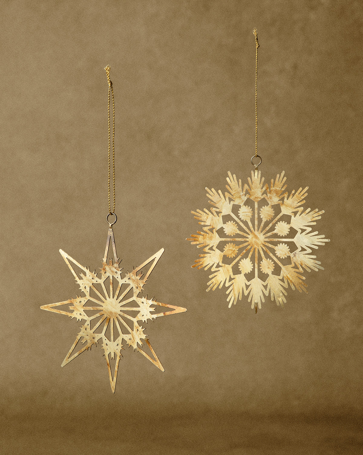 Pressed Metal Stars (Set of 2) | McGee & Co. (US)