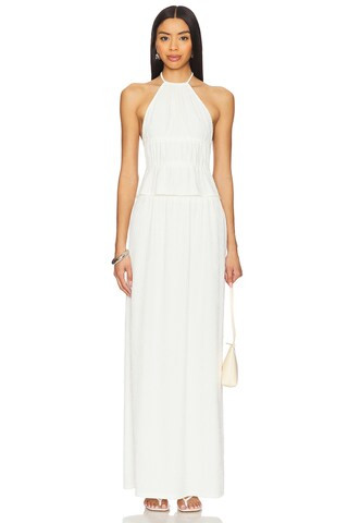 MORE TO COME Malina Skirt in White from Revolve.com | Revolve Clothing (Global)