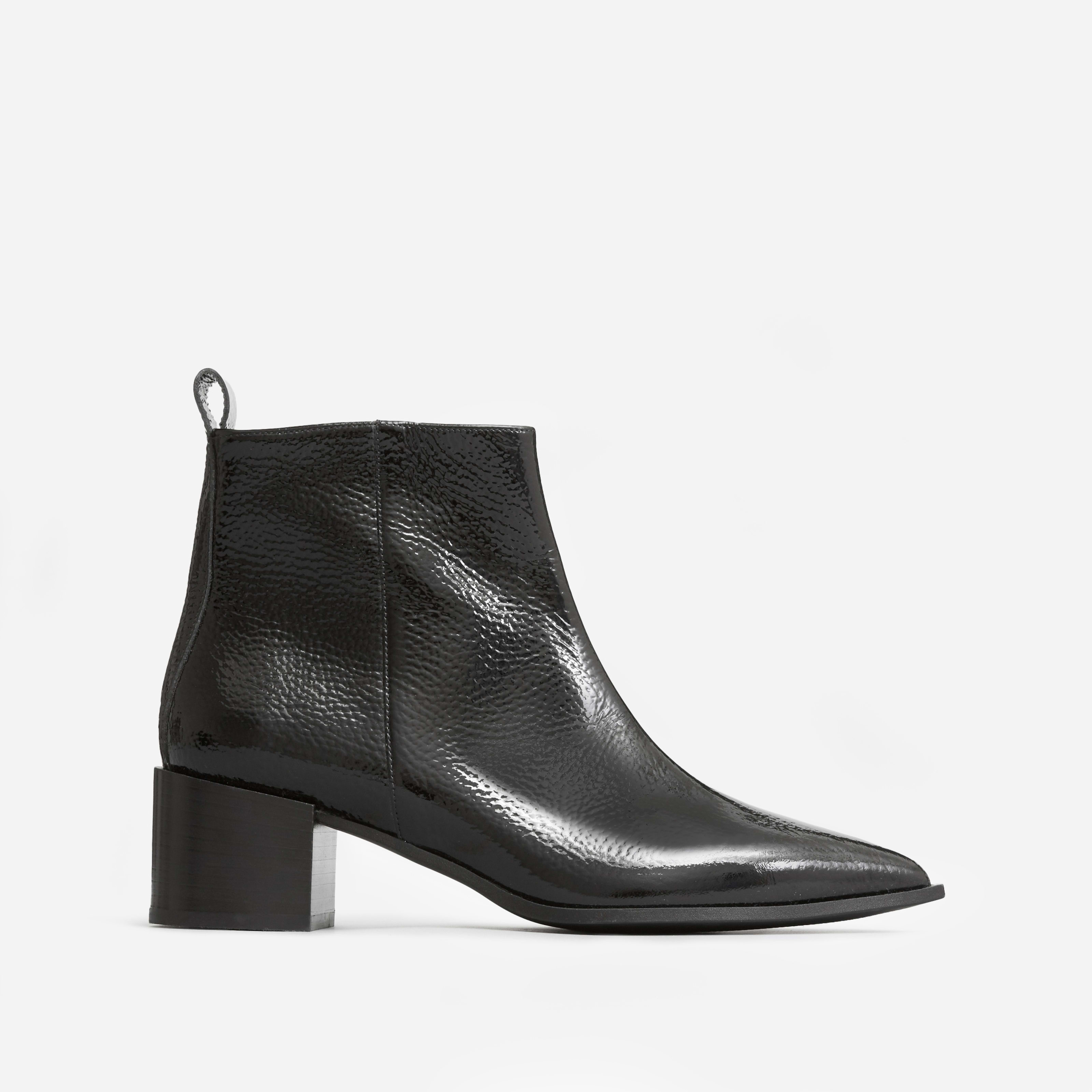 Boss Boot by Everlane in Black Patent, Size 6.5 | Everlane