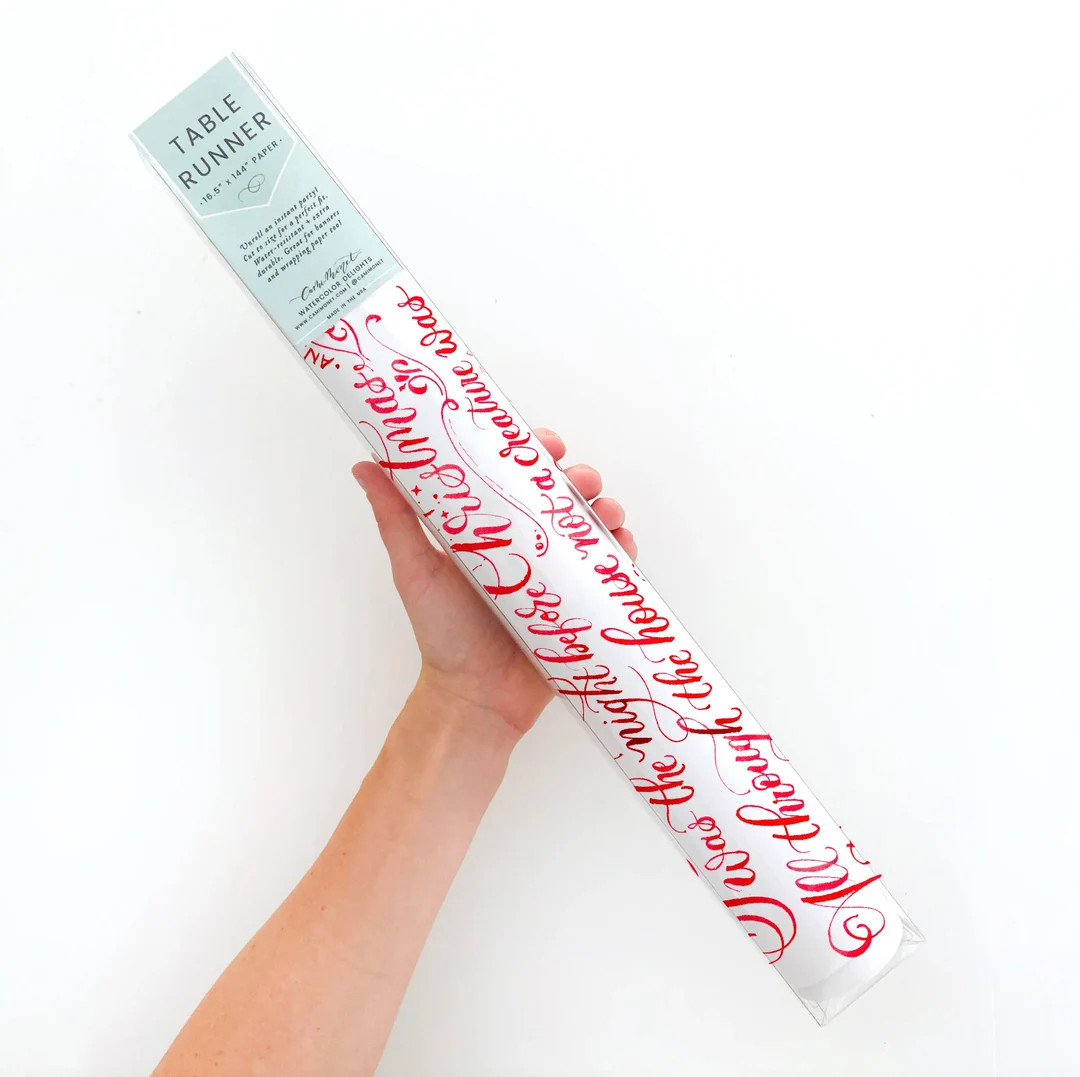 Twas the Night Before Christmas Table Runner | Holiday Table Runner | Night Before Christmas | Ho... | Etsy (US)