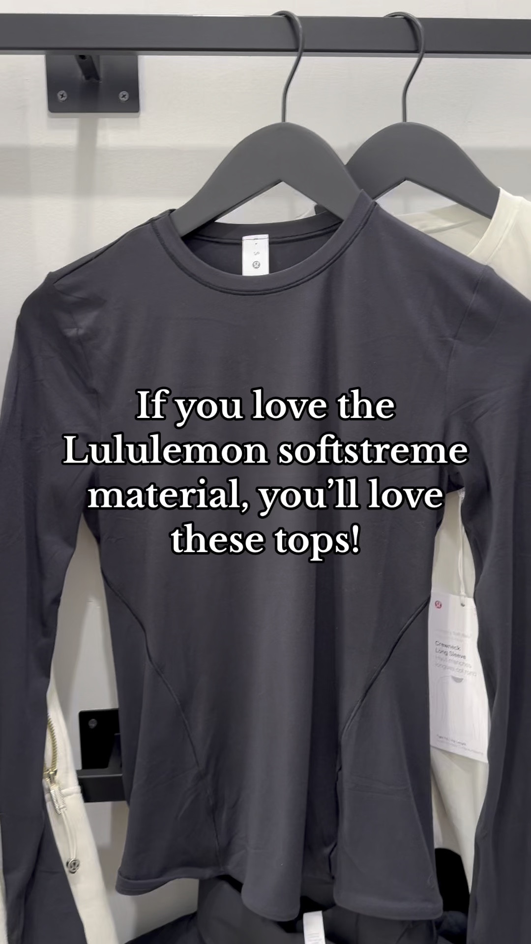 Love these tops from Lululemon! They’re super soft similar to the softstreme material on the pullovers.

I’m wearing a size small in both which is my true size, but they fit VERY snug. Personally, I’d size up one just to have a little more breathing room.

These are definitely a must have!

Lululemon, softstreme, basic tops, basic shirts, long sleeve top, black top, white top, fitted top, fitted shirt, black shirt, white shirt, new arrivals, winter outfit, activewear, athleisure, casual outfit, everyday outfitt

#LTKSeasonal #LTKstyletip #LTKfindsunder100

#LTKmodest #LTKstyletip #LTKwinter