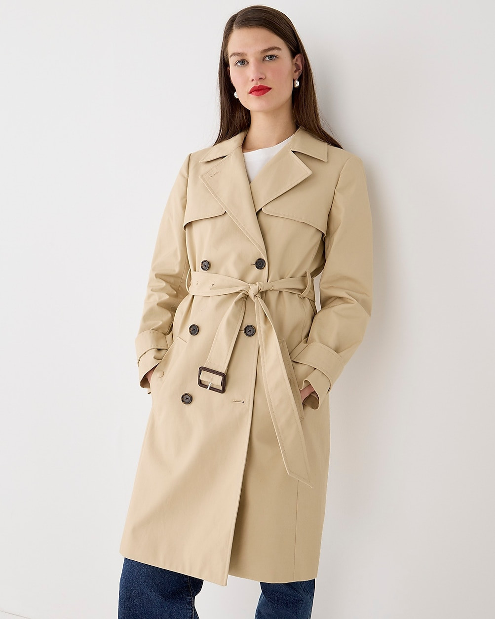 Petite new Icon trench | J. Crew US