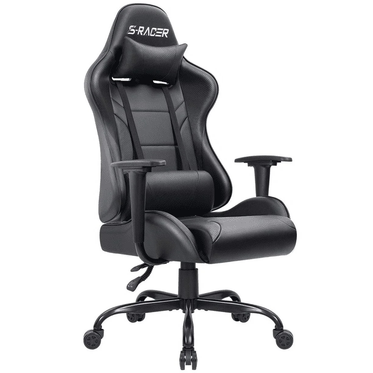 Homall Gaming Chair Office Chair High Back Racing Computer Chair PU Leather Adjustable Seat Heigh... | Walmart (US)