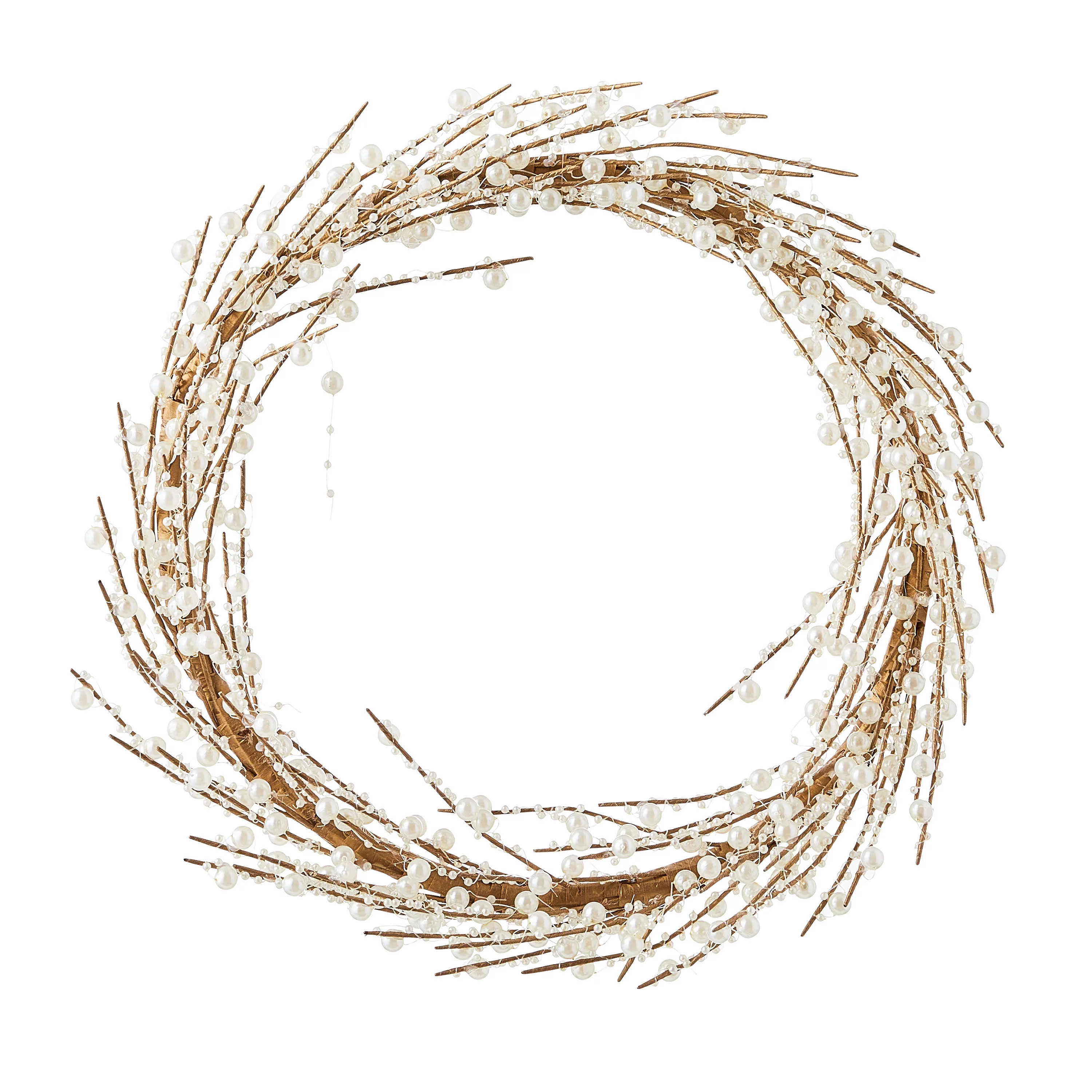 My Texas House Gold and Pearl Wreath, 12x12" | Walmart (US)