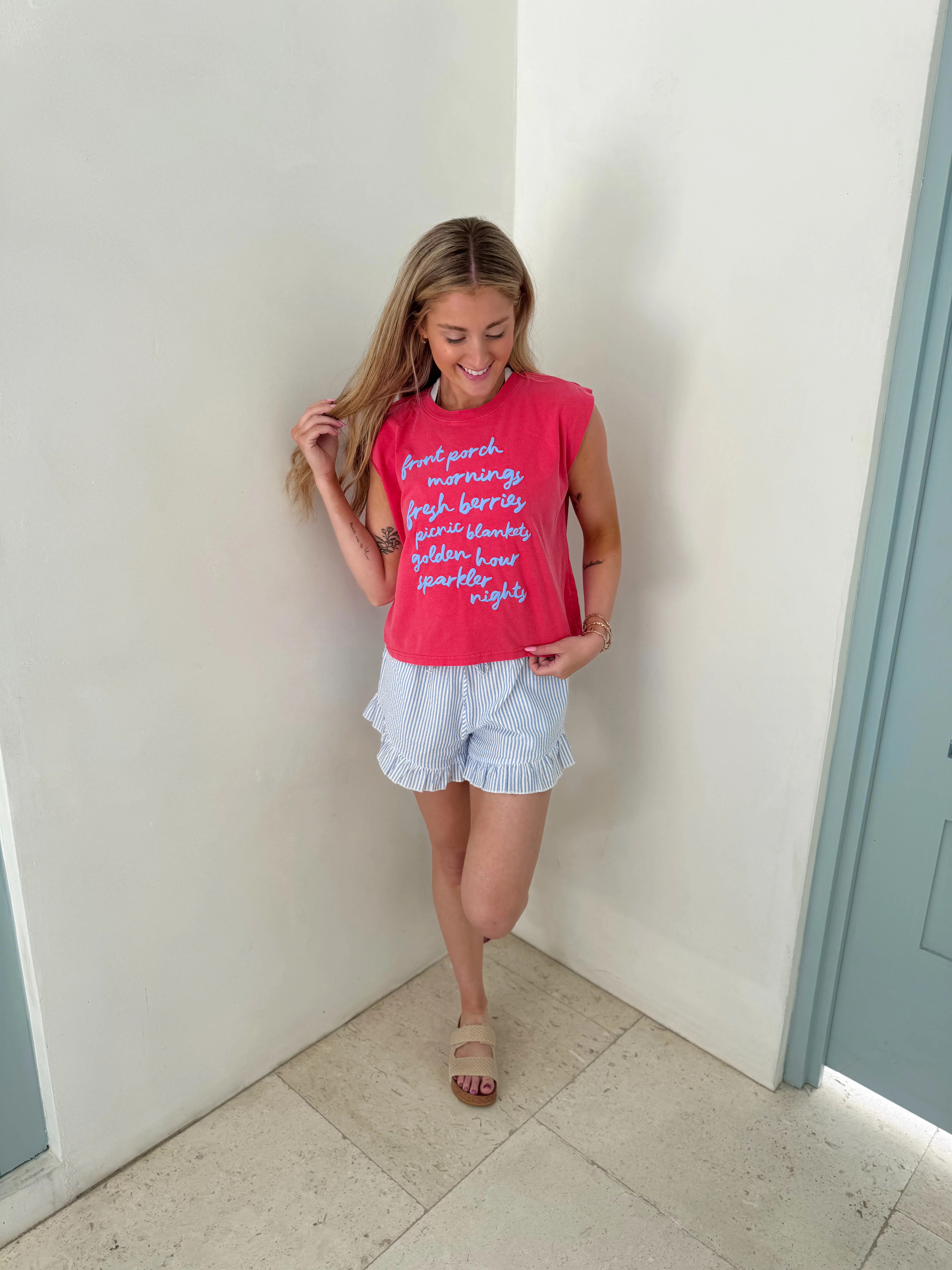 Summer List Tank | Poppy & Pine