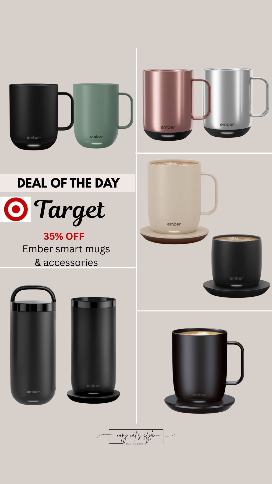 Target Deal of the Day on Ember smart mugs! Such a good gift idea under $100. 

#LTKSaleAlert #LTKHome #LTKGiftGuide