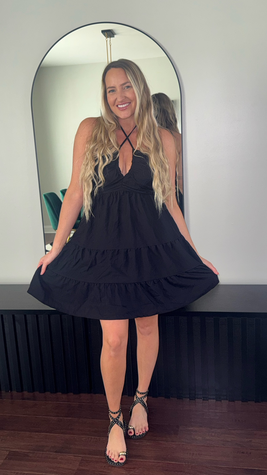 The perfect vacay dress! Available in so many gorgeous colors. Wearing size small, fits TTS

#LTKgrwm #LTKootd #LTKTravel