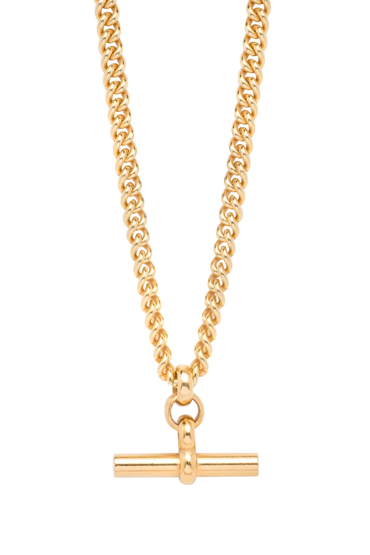 T-Bar Curb Link Necklace | Everything But Water