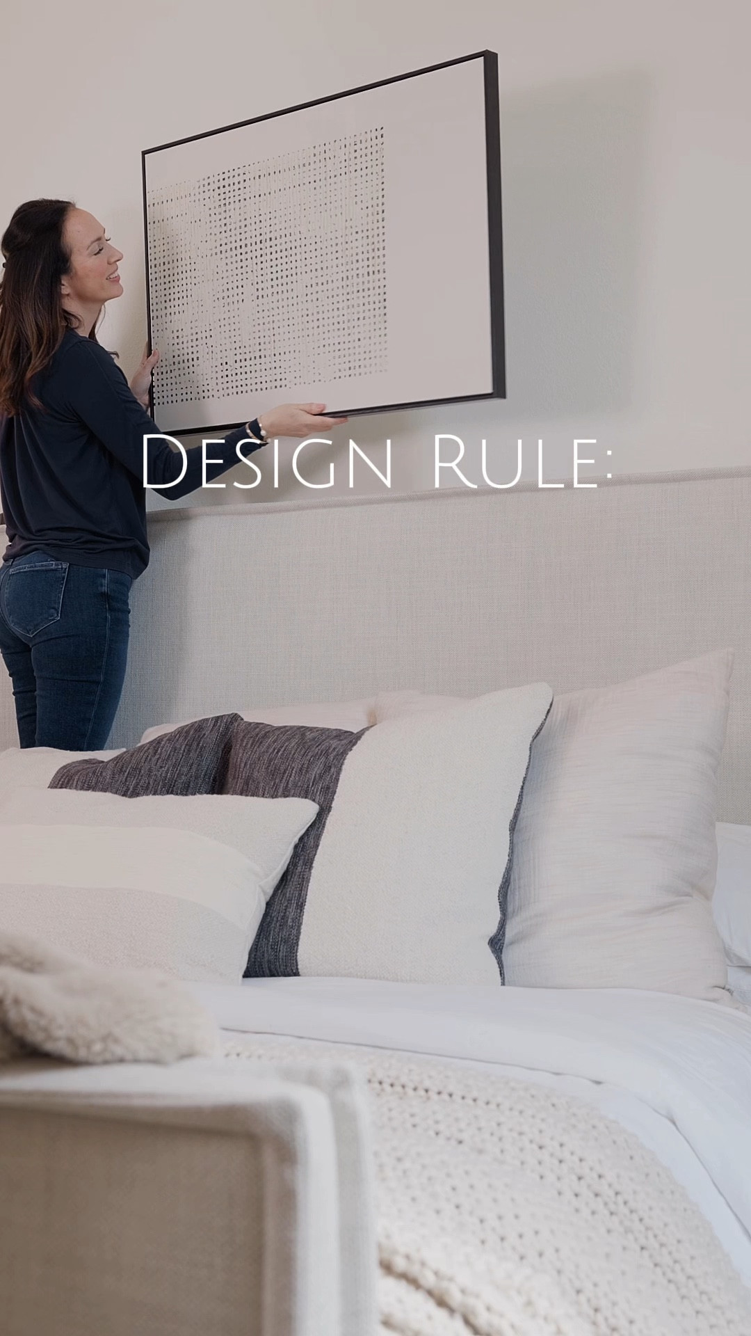 Design rule: Don’t hunt for it. Let it find you.✨ 
Design isn’t always about searching for the perfect item — sometimes it’s about noticing what feels aligned when you see it. The most collected spaces evolve over time, layered with pieces that were never on the list but somehow belong.
Swapping this out completely changed the mood of the room ✨
 Save this for your next room refresh & follow for more simple design upgrades you can do in an afternoon.

This was a HomeGoods find but I’m linking other oversized art pieces below:

Bedroom 
Wall art
Bedroom refresh
Nightstand 


#LTKHome