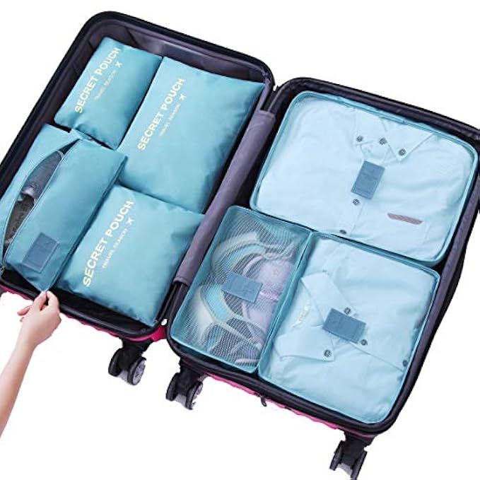 Sackorange 7 Set Travel Storage Bags Packing cubes Multi-functional Clothing Sorting Packages,Travel | Amazon (US)