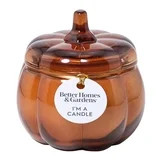 Better Homes & Gardens Farm Apple Pumpkin Scented 1-Wick 5 oz Pumpkin Jar Candle | Walmart (US)