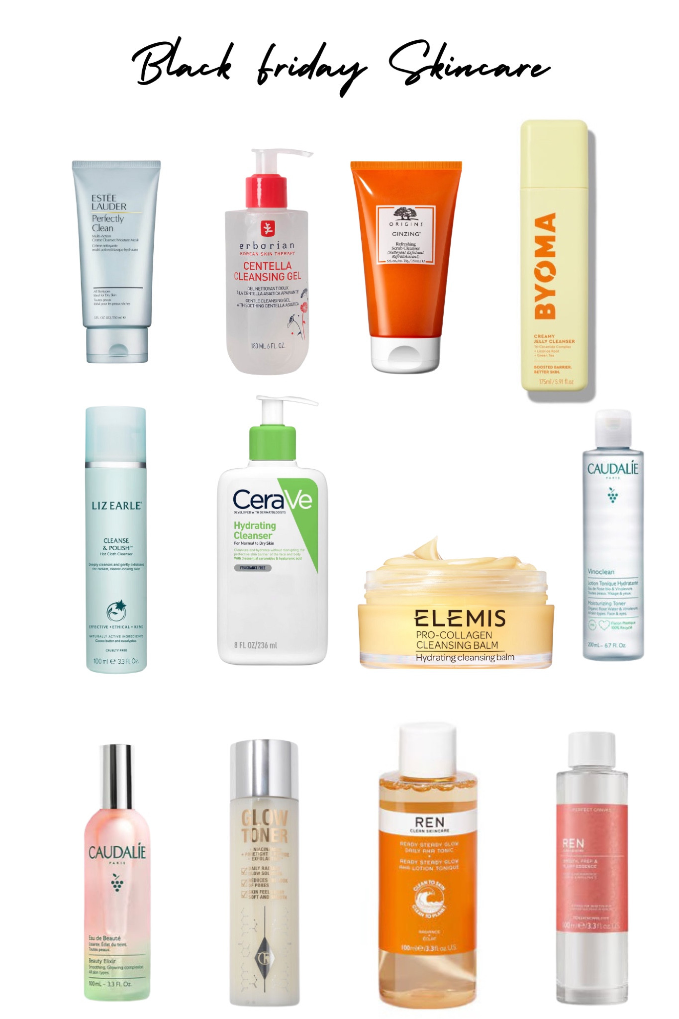 Sharing all my favourite cleansers & toners that I actually use! #skincaredeals #blackfriday 

#LTKCyberWeek #LTKskincare #LTKbeauty
