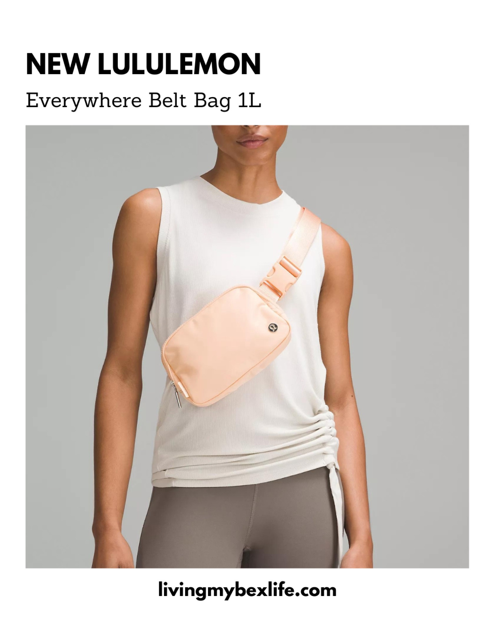 New lululemon Everywhere Belt Bag 1L

Lululemon bag, crossbody bag, fanny pack, new lulu 

#LTKFitness #LTKActive #LTKItBag