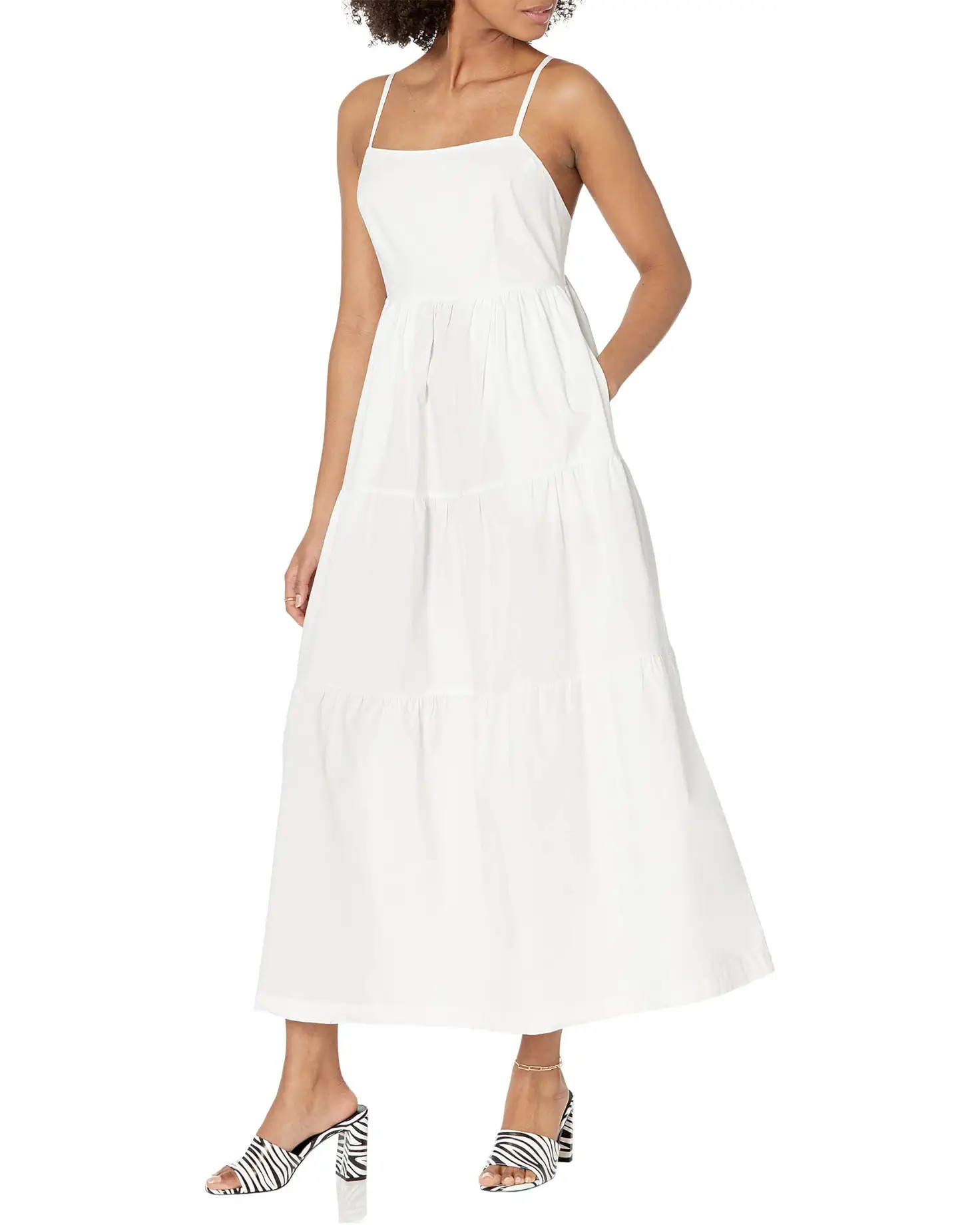 Poplin Maxi Dress | Zappos