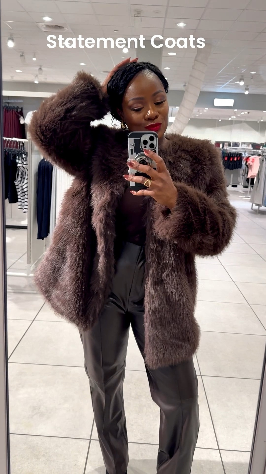 Statement coats for any occasion. Shop the looks. #holidayoutfit #coat #furcoat 

#LTKFindsUnder100 #LTKootd #LTKHoliday