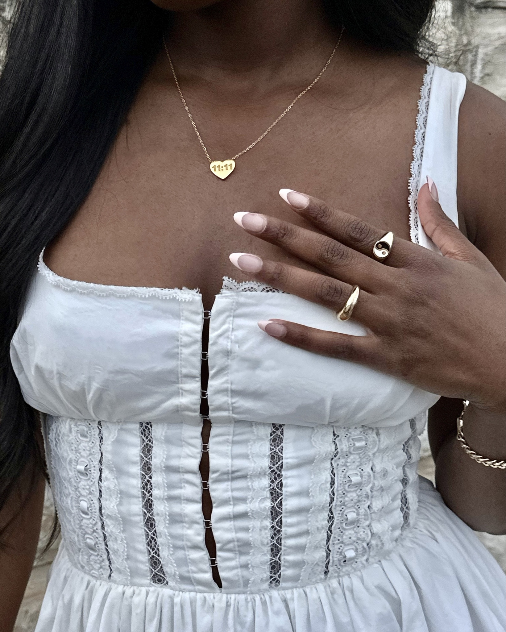 this perle lace corset white midi dress from house of cb is on sale right now!! grab it while you can🤍👼🏾


#LTKSeasonal #LTKwedding