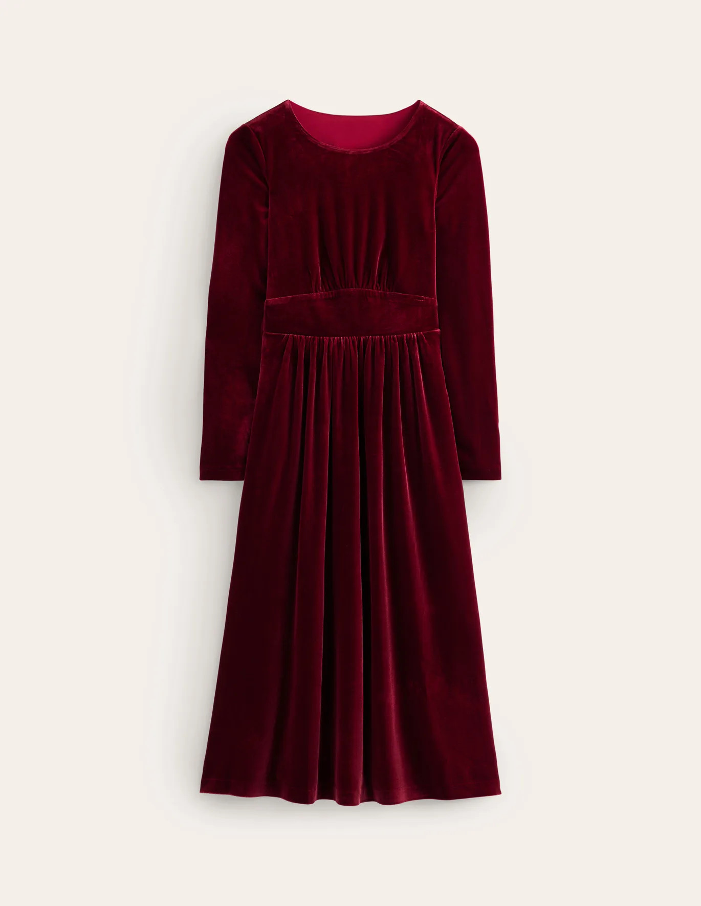 Thea Velvet Midi Dress | Boden UK