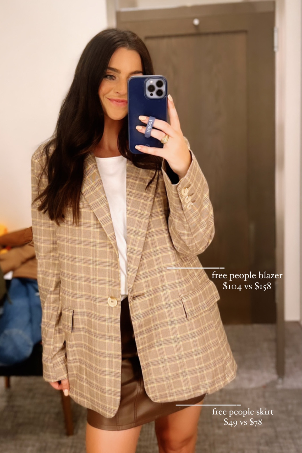 Nordstrom sale // blazer // leather skirt 

#LTKxNSale