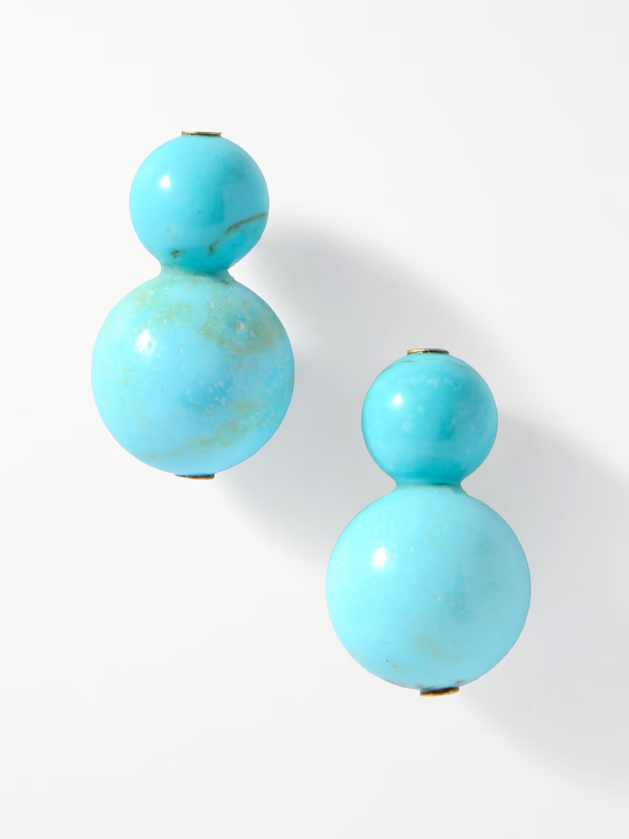 Jennifer Behr - Cara Gold-tone Turquoise Earrings - One size | NET-A-PORTER APAC