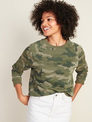 Vintage Crew-Neck Sweatshirt for Women | Old Navy (US)