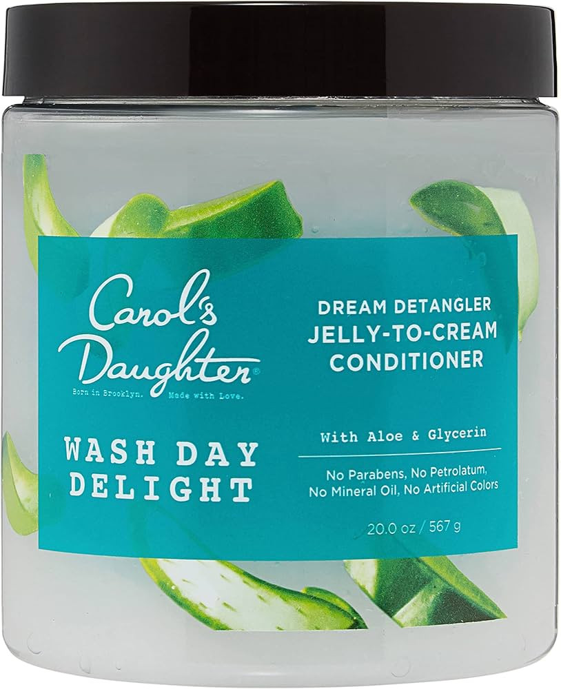 Carol’s Daughter Wash Day Delight Detangling Jelly-To-Cream Conditioner with Glycerin and Aloe,... | Amazon (US)