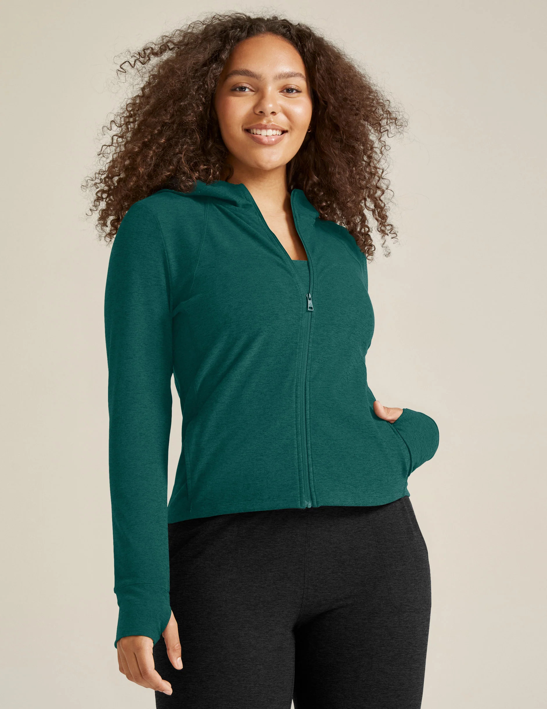 Spacedye High Energy Hoodie | Beyond Yoga
