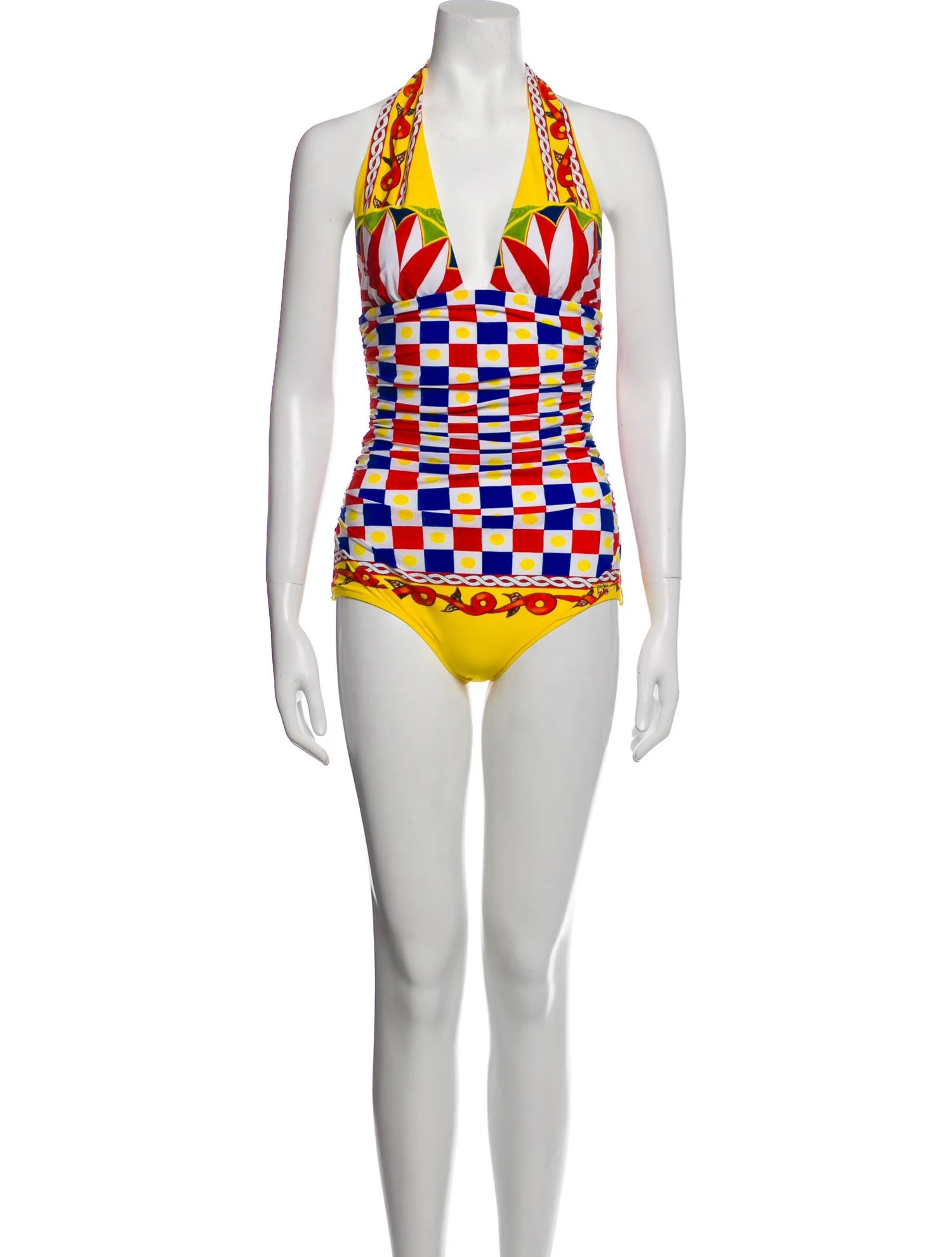 Printed One-Piece w/ Tags | The RealReal