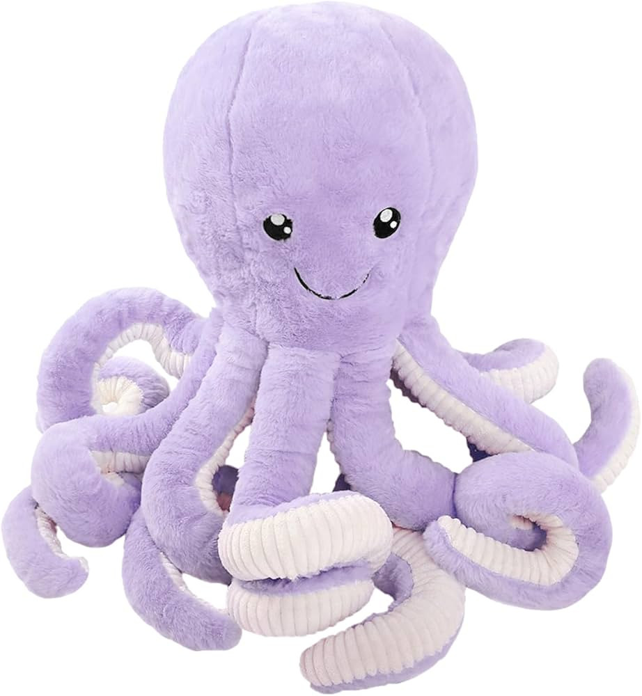 DENTRUN Octopus Stuffed Animals, Giant Octopus Plush Doll Play Toys for Kids Girls Boys Adults Bi... | Amazon (US)