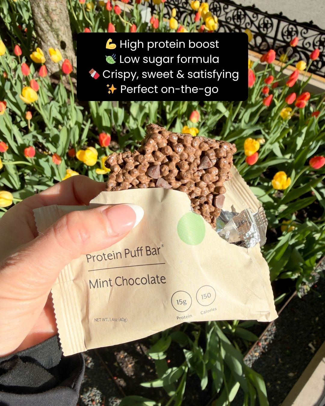 Fuel your day the tasty (and satisfying) way 🍫✨ with this mint chocolate protein puff bar! Packed with protein and a refreshing mint-chocolate crunch, it’s the perfect grab-and-go snack for busy days, workouts, or whenever cravings hit 💖💪. Light, delicious, and easy to enjoy anytime you need a quick boost 👀✨. Trust me, this is one snack you’ll actually look forward to 💕

#proteinbar #healthysnacks #highprotein #snacksmart #fitnessfuel #wellnessessentials #healthylifestyle #cleaneating #snackideas #nutrition #healthyhabits #wellnessjourney #dailysnacks #healthgoals #fitlife #healthyeating #ltkhealth #ltkfinds #wellnesssnacks #snacktime #foodinspo #eatclean #snacklover #betterchoices 

 