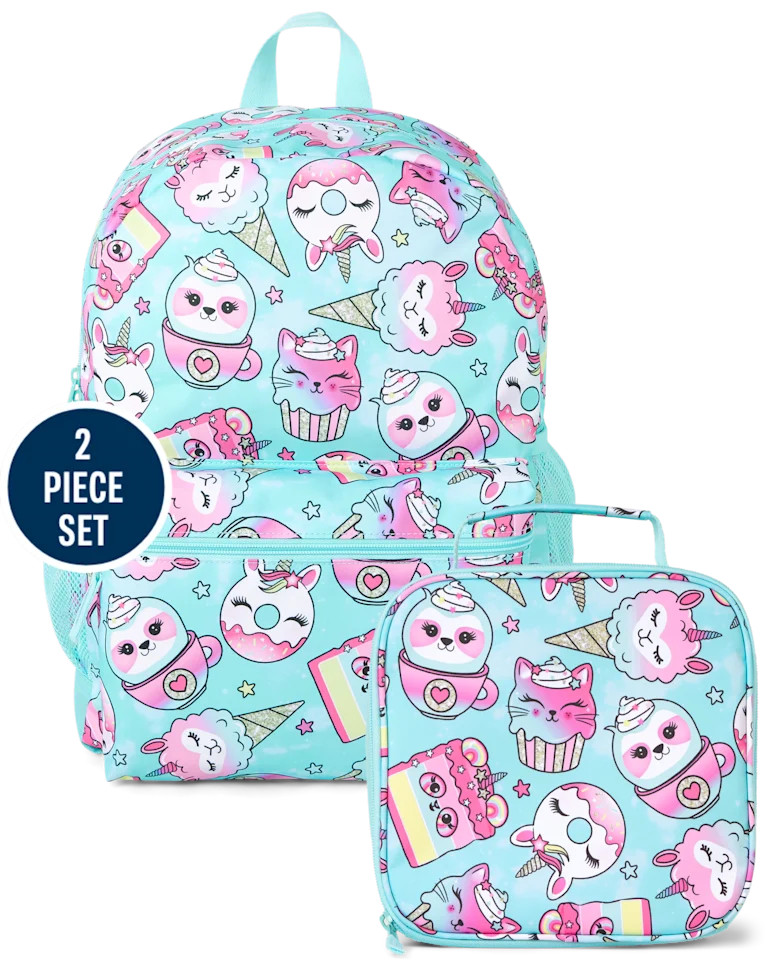 Girls Dessert Backpack 2-Piece Set - multi clr | The Children's Place