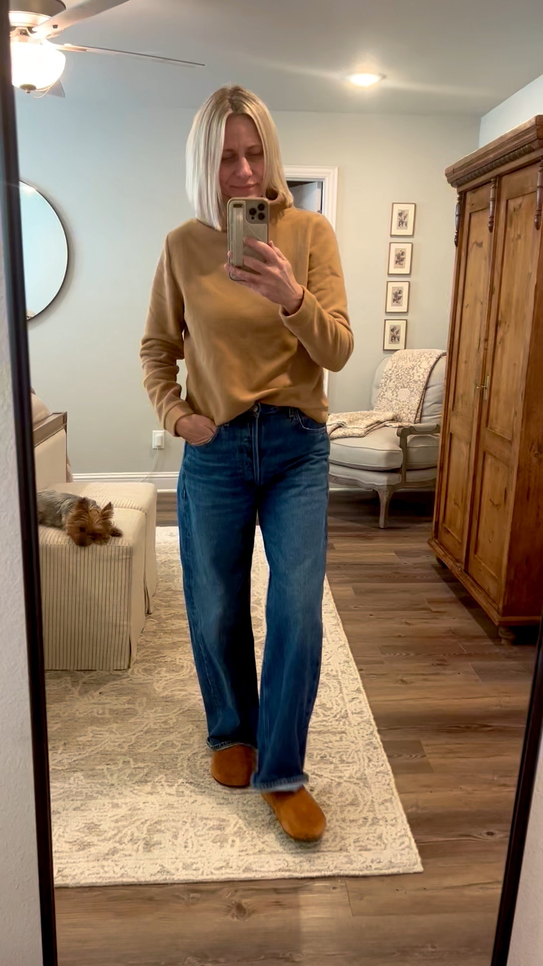 This top is like a warm hug!  Definitely ordering another color! Great for layering! 

#LTKOver40 #LTKSeasonal #LTKootd