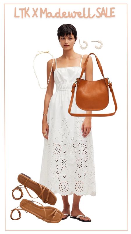 Ltk x madewell sale is happening now! Save 20% when you use the in app code to shop! This white eyelet dress is stunning and would be perfect for summer! 

#LTKsalealert #LTKstyletip #LTKxMadewell